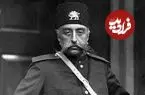 عکس| سفر زمان؛ عکس یادگاری مظفرالدین شاه و درباریان در باغچۀ کاخ گلستان