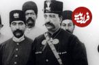 عکس؛ سفر به تاریخ؛ «ناصرالدین شاه» در کنار «چُرتی حسین خان» و «کودکان دربار»