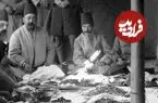 عکس| سفر زمان؛ سفرۀ سلطنتی در سرخه‌حصار در دوران ناصرالدین شاه