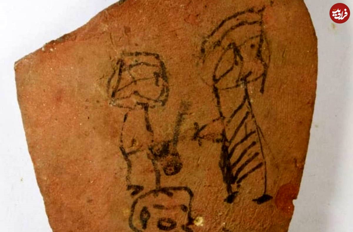 (تصاویر) کشف تنبیه دانش آموزان بدرفتار بر روی قطعات سفال باستانی مصر