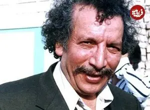 عکس| سفر در زمان؛ «بهمن مفید و مرتضی عقیلی» در اتاق گریم فیلم غول؛ سال 52