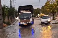 ببینید؛ آبگرفتگی معابر ایلام در نخستین بارش پاییزی