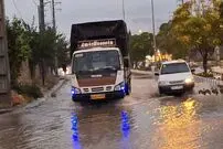 ببینید؛ آبگرفتگی معابر ایلام در نخستین بارش پاییزی