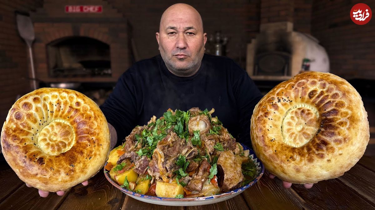 ببینید؛ غذای روستایی در داغستان؛ پخت غذای سنتی دُملیاما (Dumlyama)