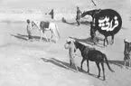 عکس| سفر زمان؛ تصویری از «حیاط یک سربازخانه» در دوران احمدشاه قاجار
