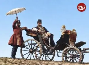 تصاویر| سفر به عصر قاجار؛ از «ملیجک در تالار آینه» تا «ناصرالدین شاه لب دریا»