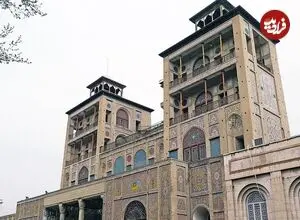 عکس| سفر زمان؛ بنای نیمه‌کارۀ «شمس‌العماره» و چشم‌انداز تهران قدیم؛ 161 سال قبل 