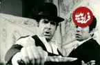 عکس| سفر در زمان؛ «ناصر ملک مطیعی و جمشید مشایخی» در نمایی از فیلم قیصر؛ سال 48