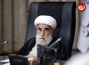 عکس؛ سفر در زمان؛ «سردار سلیمانی در کنار آیت الله جنتی»؛ سال 1396