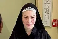 عکس| سفر زمان؛ چهرۀ «سحر قریشی» 28 ساله در اتاق گریم؛ سال 94