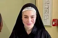 عکس| سفر زمان؛ چهرۀ «سحر قریشی» 28 ساله در اتاق گریم؛ سال 94