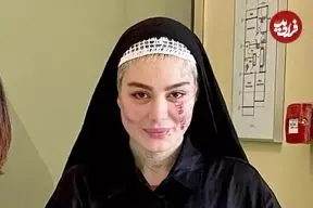 عکس| سفر زمان؛ چهرۀ «سحر قریشی» 28 ساله در اتاق گریم؛ سال 94