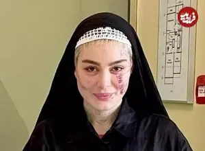 عکس| سفر زمان؛ چهرۀ «سحر قریشی» 28 ساله در اتاق گریم؛ سال 94