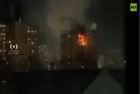 ببینید| انفجار یکی از برج‌‎های بلند نیویورک