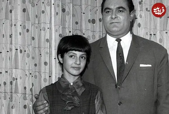 عکس| سفر زمان؛ «گوگوش» و همسرش «محمود قربانی» سر میز شام در شب عروسی؛ سال 46