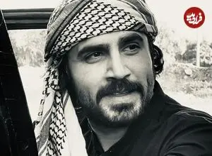 عکس| سفر در زمان؛ «محمدرضا هلال زاده» با تیپ متفاوت در کنار دریا؛ سال 97