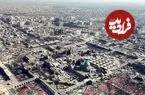 عکس| سفر به ایران قدیم؛ نمایی از شهر «مشهد» از بالا و در دهه 50