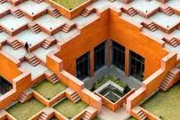 تصاویر| طراحی خلاقانه پردیس دانشگاه پرستیژ؛ تلفیق فضاهای آموزشی با تراس‌های پلکانی