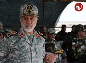 عکس؛ سفر در زمان؛ «سرلشکر رشید در یک مراسم در کنار سردار سلیمانی»؛ دهه 90