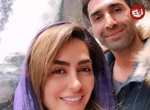 تصاویر| سفر در زمان؛ «سمانه پاکدل و هادی کاظمی» در مراسم عروسی شان؛ سال 97