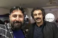 (تصاویر) تیپ و چهره «رحمت کاسه ای» سریال پایتخت در کنار علی زندوکیلی 