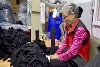 ببینید| فرآیند دیدنی تولید انبوه جوراب در کارخانه ای در کره جنوبی