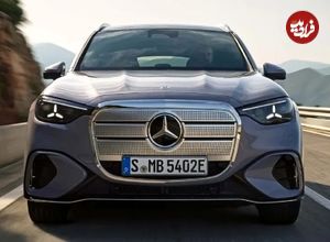 تصاویر؛ مرسدس بنز GLC برقی رونمایی شد؛ شاسی‌بلند مدرن با طراحی چشم‌نواز
