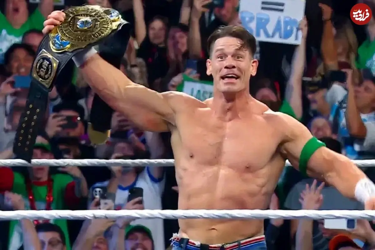 ببینید؛ جان سینا پس از سه دهه حضور در WWE قهرمان گرند اسلم کشتی کج شد