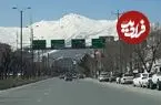 عکس| سفر به ایران قدیم؛ منظرۀ «همدان و کوهستان الوند» در یک قرن قبل
