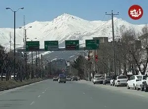 عکس| سفر به ایران قدیم؛ منظرۀ «همدان و کوهستان الوند» در یک قرن قبل