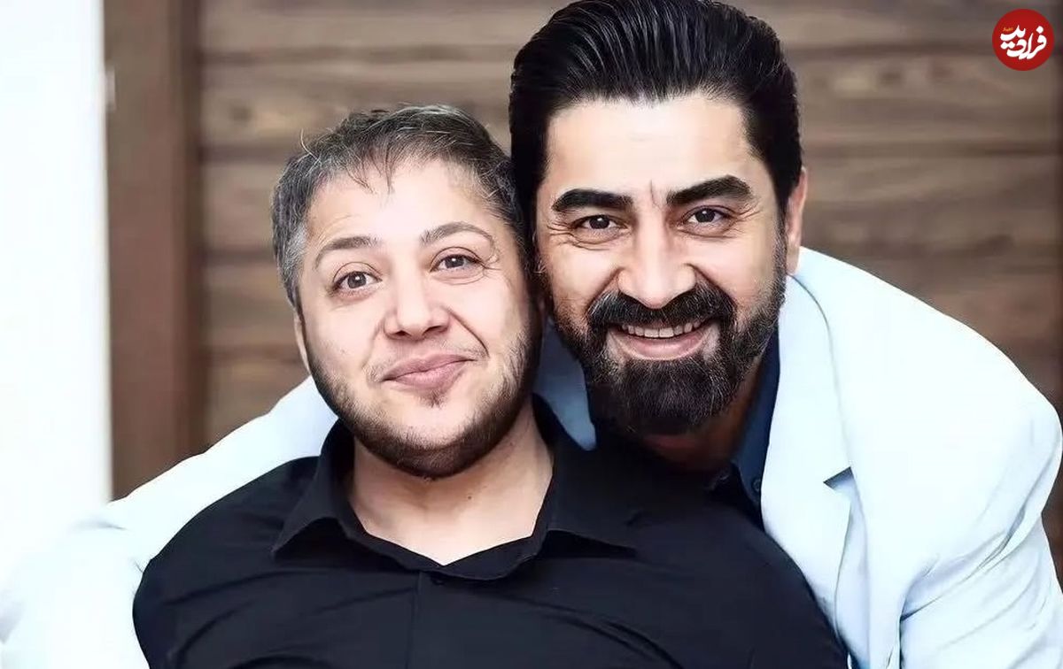 عکس| سفر به تاریخ؛ عکس یادگاری «مازیار (شهره) لرستانی» با «ناریه و عمره» در پشتصحنه «مختارنامه»