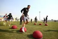 (عکس) شاه‌ماهی جدید پرسپولیس در خانه خدا