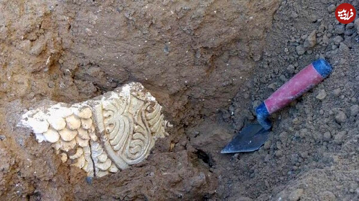 کشف گچ‌ بری حیرت آور ۱۷۰۰ ساله در شرق ایران