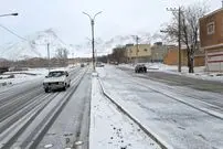 عکس| فریدونشهر اصفهان زیر بارش برف دفن شد