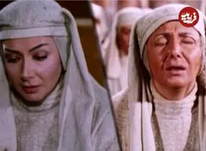 عکس| سفر زمان؛ «کتایون ریاحی و فرج الله سلحشور» در پشت صحنه سریال یوسف؛ سال 85