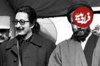 عکس؛ سفر در زمان؛ «بنی‌صدر با لباس نظامی در کنار مصطفی چمران»؛ دهه 60