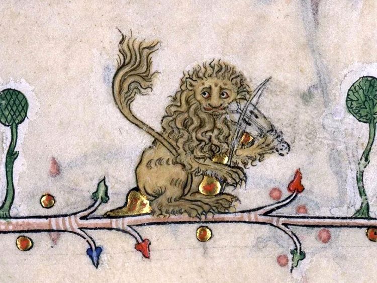 (تصاویر) نقاشی‌های خارق‌العاده و خنده‌دار قرون وسطی