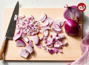 چگونه «بدون اشک ریختن» پیاز خرد کنیم؟