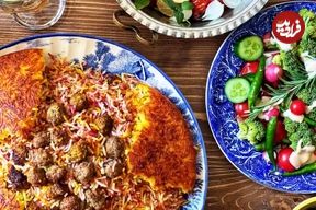 طرز تهیه سماق پلو مجلسی با گوشت