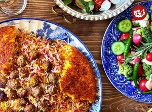 طرز تهیه سماق پلو مجلسی با گوشت