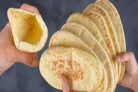 ببینید| طرز تهیه یک نان خانگی دو لایه در تابه