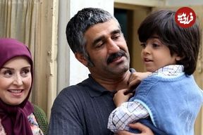 عکس| سفر زمان؛ چهرۀ «کاوه» (سریال زیرخاکی) در 12 سالگی در مراسم اکران یک فیلم