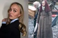 تصاویر؛ ظاهر جدید دختر جانی دپ برای بازی در فیلم Werwulf در قرون وسطی