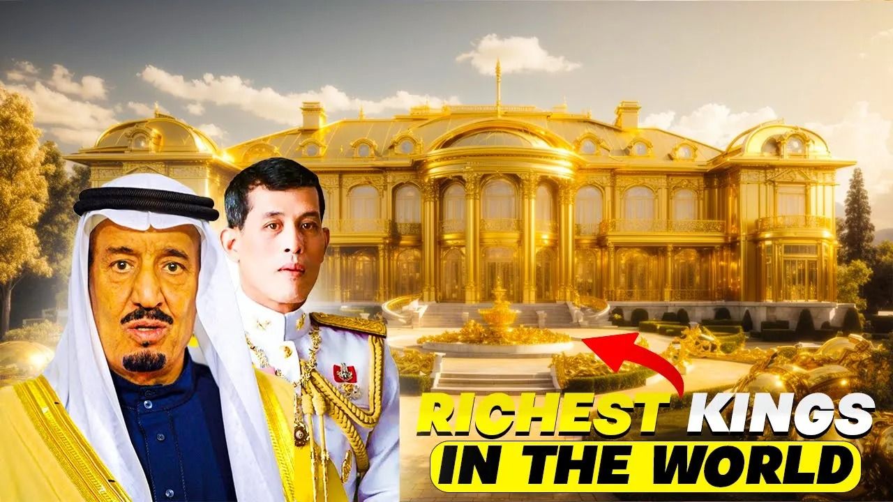 (ویدئو) 10 حاکم و پادشاه ثروتمند جهان؛ خانواده بن سلمان در رده سوم