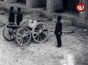 عکس| سفر زمان؛ پادگان توپخانه سرخس در زمان ناصرالدین شاه