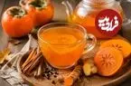 خواص شگفت‌انگیز چای خرمالو؛ نوشیدنی پاییزی با عطر زنجبیل و دارچین + طرز تهیه