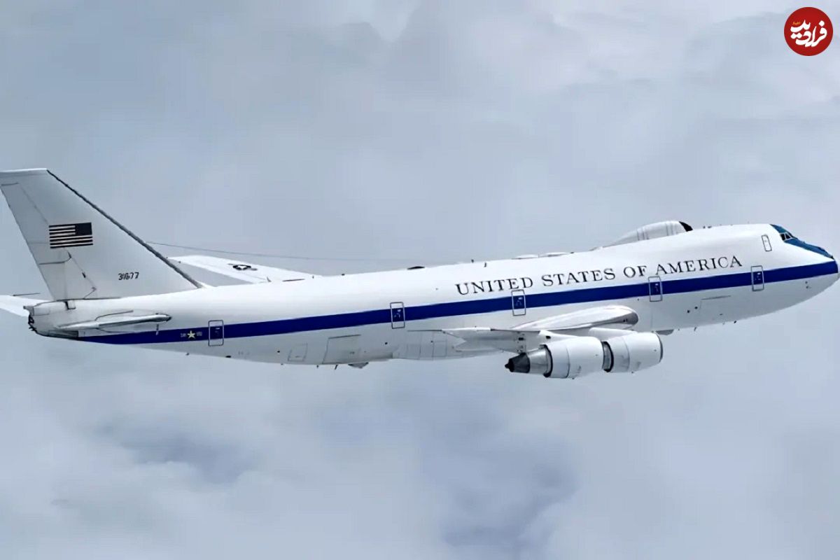 عکس؛ هواپیمای روز قیامت؛ با «کاخ سفید پرنده» آشنا شوید