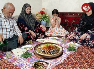 ببینید؛ غذای روستایی در ایران؛ پخت کشک بادمجان سنتی به روش یک بانوی روستایی