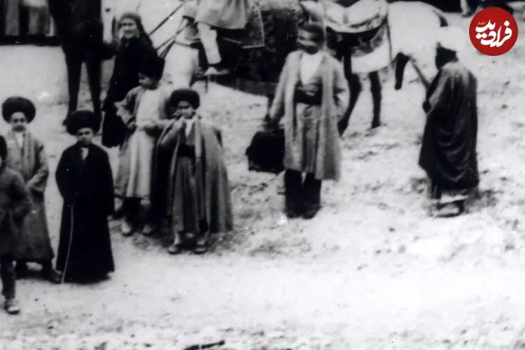 عکس| سفر زمان؛ جشن نیمه شعبان در خانه حاجی سید ابراهیم؛ 132 سال قبل