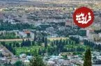 عکس| سفر زمان؛ منظره زیبای «شهر شیراز و باغ‌هایش» در دوران قاجار